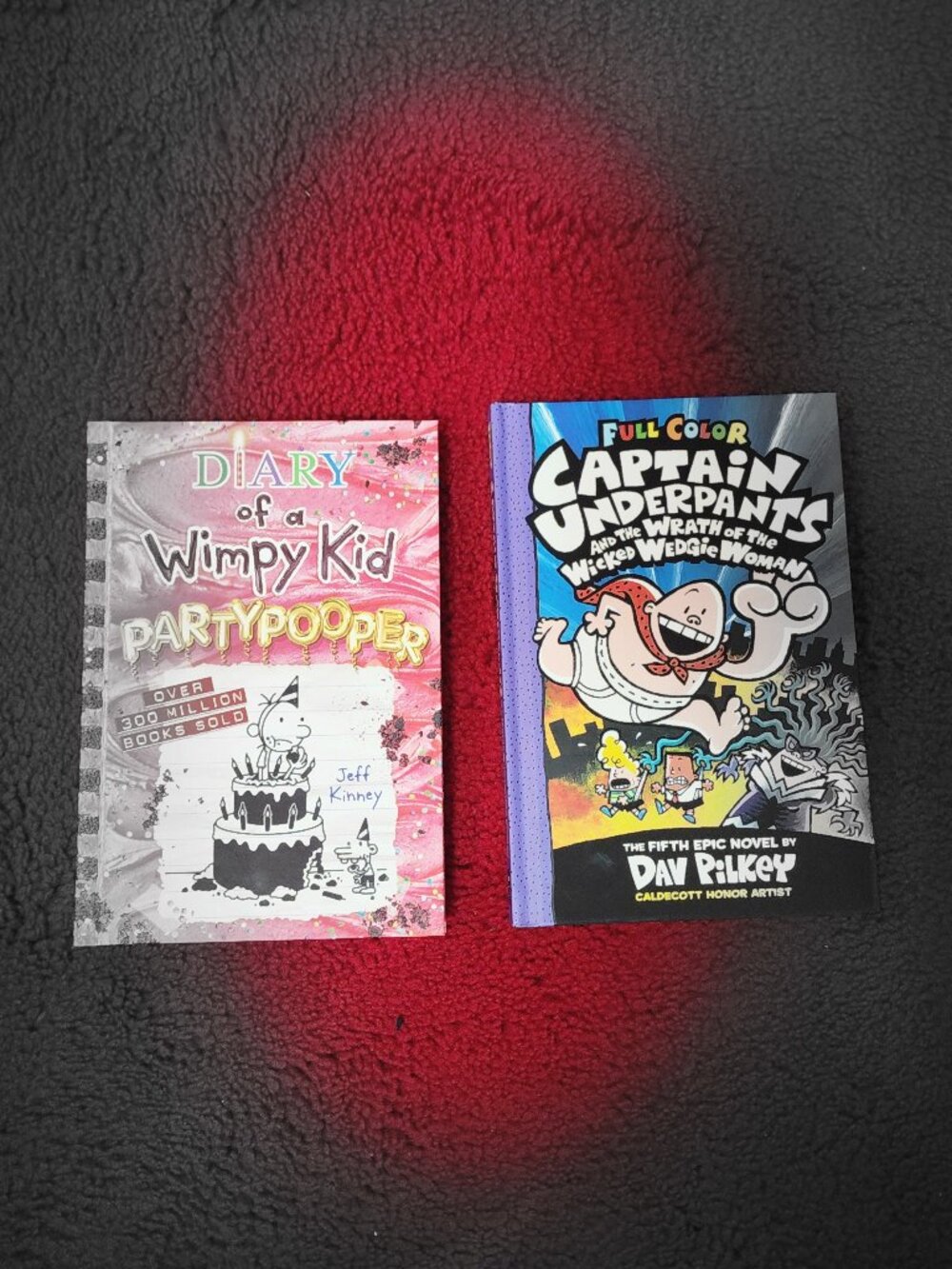 Diary of a Wimpy Kid & Captain Underpants Kids Book Bundle – 2 Books